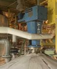 Used Approximate 8000 gallon Stainless Steel Mixing Tank With Centrifugal Pump, V-4505. Flat top with misc. top inlets. Cone bottom with center bottom outlet. Insulated shell. Top entering Chemineer ...