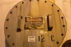 Used Approximate 5200 gallon Stainless Steel Mixing Tank. 12C. Includes centrifugal pump.