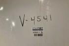 Used Approximate 5200 gallon Stainless Steel Mixing Tank, V-4541. With Centrifugal pump, 60/50 HZ, 1745-1450 RPM, 230/460V. Griswold S/N 0030022629. Tom 2014. Model S-AA-11062.