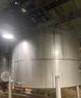 Used 6,000 Gallon Stainless Steel Agitated Mixing Tank with Cone Bottom Discharge