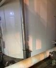 Used Approx. 7,900 Gallon Stainless Steel Mixing Tank with Griswold Pump – V-4313