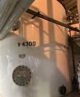 Used Approx. 7,900 Gallon 316 Stainless Steel Mixing Tank with Worthington D1012 Pump – V-4309