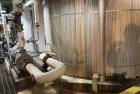 Used Approx. 7,900 Gallon 316 Stainless Steel Mixing Tank with Worthington D1011 Pump – V-4311