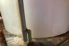 Used Approx. 7,900 Gallon 316L Stainless Steel Mixing Tank with Dual Centrifugal Pumps – V-4317