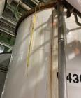 Used Approx. 7,900 Gallon 316L Stainless Steel Mixing Tank with Dual Centrifugal Pumps – V-4307