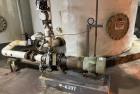 Used Approx. 7,900 Gallon 316L Stainless Steel Mixing Tank with Dual Centrifugal Pumps – V-4307