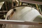 Used Approx. 7,900 Gallon 316L Stainless Steel Mixing Tank with Stainless Steel Centrifugal Pump – V-4308