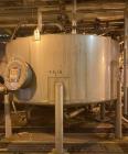 Used Approx. 5,000 Gallon Stainless Steel Tank with Centrifugal Pump – V-4302B