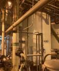 Used Approx. 7,900 Gallon Stainless Steel Mixing Tank with 25 HP Centrifugal Pump – V-4303