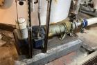 Used Approx. 7,900 Gallon 316 Stainless Steel Mixing Tank with Worthington Pump – V-4315