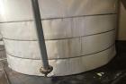 Used Approximate 7900 gallon Stainless Steel Mixing Tank, V-4206. With a Worthington pump model D1012. 316 SS. S/N Y715556. 7.5 HP, 3 PH, 50/60 HZ, 208-230V.