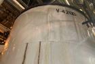 Used Approximate 7900 gallon Stainless Steel Mixing Tank, V-4206. With a Worthington pump model D1012. 316 SS. S/N Y715556. 7.5 HP, 3 PH, 50/60 HZ, 208-230V.