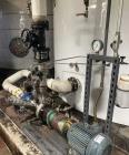 Used Approximate 7900 gallon Stainless Steel Mixing Tank, V-4320. Pump P-4320: Industrial Electric Motor. 60 hz, 230/460 V.