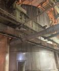 Used Approximate 7900 gallon Stainless Steel Mixing Tank, V-4715. Worthington pump P-4720: Unimount motor model A912A. 7.5 hp, 3510 RPM. Frame 213T. 3 ph, 60 hz, 208-230/460.