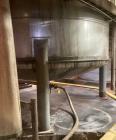 Used Approximate 7900 gallon Stainless Steel Mixing Tank, V-4715. Worthington pump P-4720: Unimount motor model A912A. 7.5 hp, 3510 RPM. Frame 213T. 3 ph, 60 hz, 208-230/460.