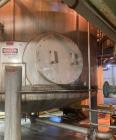 Used Approximate 7900 gallon Stainless Steel Mixing Tank, V-4715. Worthington pump P-4720: Unimount motor model A912A. 7.5 hp, 3510 RPM. Frame 213T. 3 ph, 60 hz, 208-230/460.