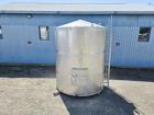 Used 5,000 Gallon Stainless Steel Tank – Food Grade Process Vessel with Manway Access