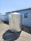 Used 5,000 Gallon Stainless Steel Tank – Food Grade Process Vessel with Manway Access