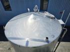 Used 5,000 Gallon Stainless Steel Tank – Food Grade Process Vessel with Manway Access