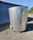 Used 5,000 Gallon Stainless Steel Tank – Sanitary Food Grade Vessel with Coil Heating & Cooling
