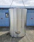 Unused 6,000 Gallon Stainless Steel Tank – 304 SS Insulated Vessel with CIP Spray Ball & Dual Discharge