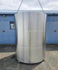 Unused 6,000 Gallon Stainless Steel Tank – 304 SS Insulated Vessel with CIP Spray Ball & Dual Discharge