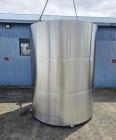 Unused 6,000 Gallon Stainless Steel Tank – 304 SS Insulated Vessel with CIP Spray Ball & Dual Discharge