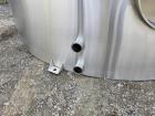 Unused 6,000 Gallon Stainless Steel Tank – 304 SS Insulated Vessel with CIP Spray Ball & Dual Discharge