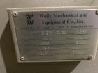 Wolfe Mechanical approximately 10,000 gallon 304L stainless steel vertical tank.