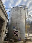 Used Stainless Steel Tank, Approx.16,000 gallon capacity. Vertical