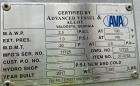 Used 8,800 Gallon Advanced Vessel Stainless Steel Vertical Tank – 10' x 15', Built 2017