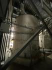Used 14,000 Gallon 316L Stainless Steel Vertical Tank – Erected Steel Products, API-650, Side Agitator