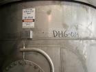 Used 14,000 Gallon 316L Stainless Steel Vertical Tank – Erected Steel Products, API-650, Side Agitator