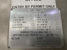 Used 14,000 Gallon 316L Stainless Steel Vertical Tank – Erected Steel Products, API-650, Built 2012