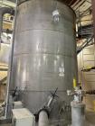 Used 16,000 Gallon 316L Stainless Steel Vertical Tank – Erected Steel Products, API-650, Built 2012