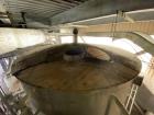 Used 16,000 Gallon 316L Stainless Steel Vertical Tank – Erected Steel Products, API-650, Built 2012