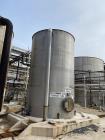 Used 22,000 Gallon 316L Stainless Steel Vertical Tank – Advance Vessel, API-650, Built 2008