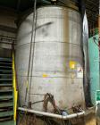 Used Stainless Steel Storage tank 10,000 gallon Capacity; Approx. 12' 6