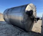 Used Bendel 10,000 Gallon 304 Stainless Steel Vertical Tank