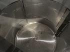 Used ICCNW Single wall stainless steel mixing tank, 120 diameter x 11FT high, 6,813 gallon capacity, (TK 310), mounted on load cells (West 1)