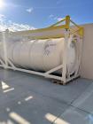 Unused Industrial 8,058-Gallon 316L Stainless Steel WEW ISO Tank Container | Horizontal 24’ Frame-Mounted Vessel | 25.2 PSI @ 149°F