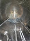 Used Cherry Burrell Jacketed Mix Tank. 7,500 Gallon, Stainless steel.