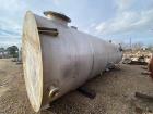 Used M.L. Smith Jr. 9,000 Gallon 316L Stainless Steel Vertical Tank – 8' x 24', 200°F Rated