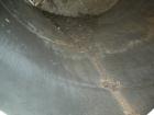 USED: Tank, 10,000 gallon, 304 stainless steel, vertical. Approximate 11' diameter x 14' straight side. Coned top, sloped bottom. Openings: top 18