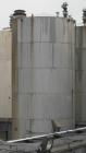 USED: Tank, 15,000 gallon, stainless steel. Approximate 10'6