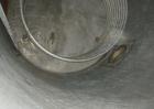 USED: Tank, 11,700 gallon, 304 stainless steel, vertical. Approximately 132