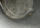 USED: Tank, 11,700 gallon, 304 stainless steel, vertical. Approximately 132