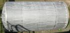 USED: Approximate 14,000 gallon stainless steel storage tank. Vertical, dished heads, 5' skirt bottom. 11'6