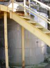 USED: Approximate 6,000 gallon stainless steel storage tank. Flat top and bottom. 10' diameter x 10' straight side. 3