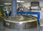 Used Used- Walker Tank, 10,000 Gallon 316 Stainless Steel Tank, Approx. 12' diameter x 11' 6